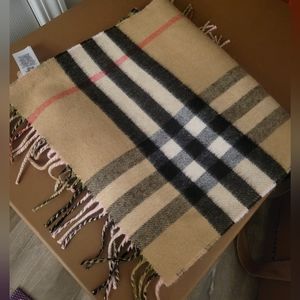 Brand new burberry cashmere scarf